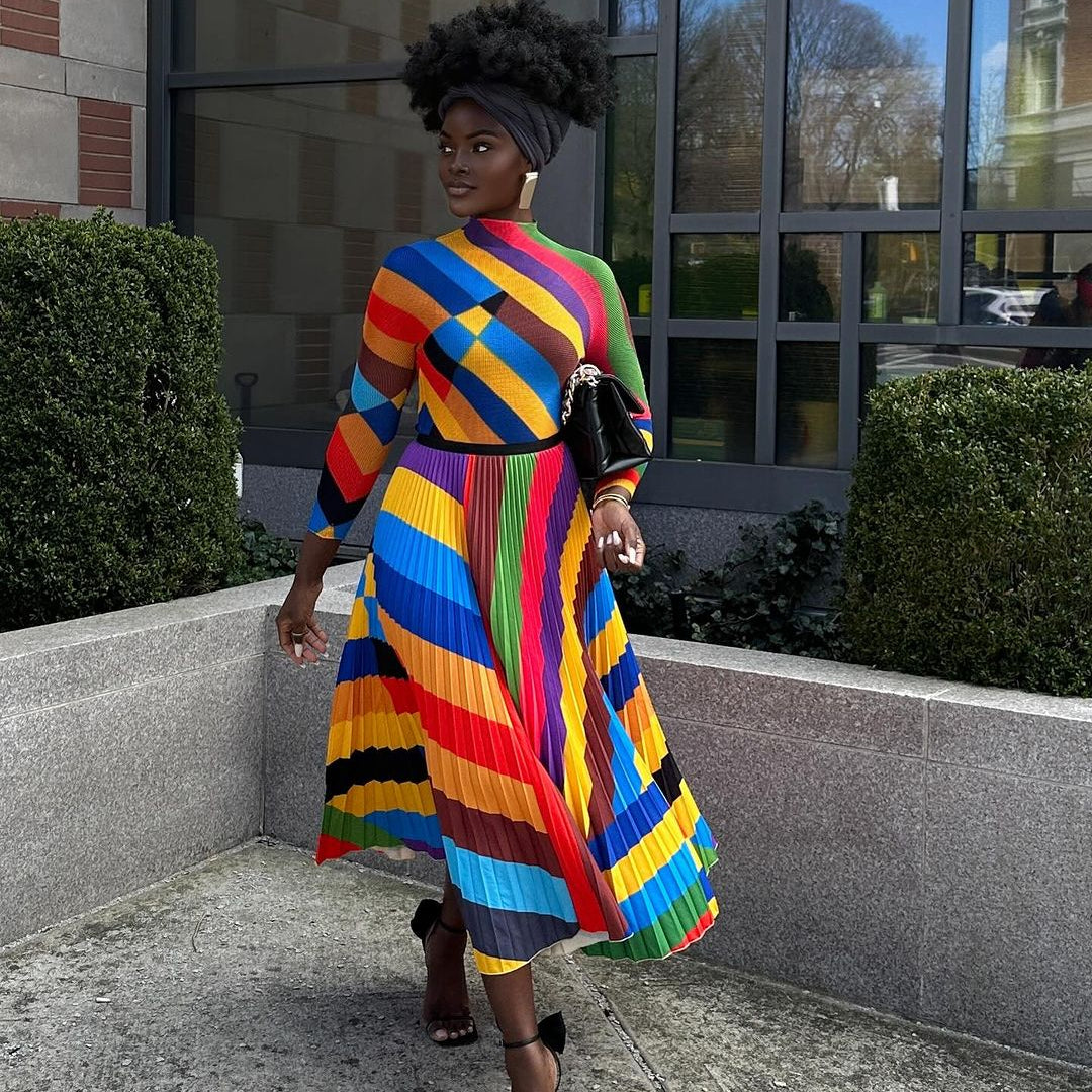 Chromatic Charm Skirt and Top Set - Trufacebygrace