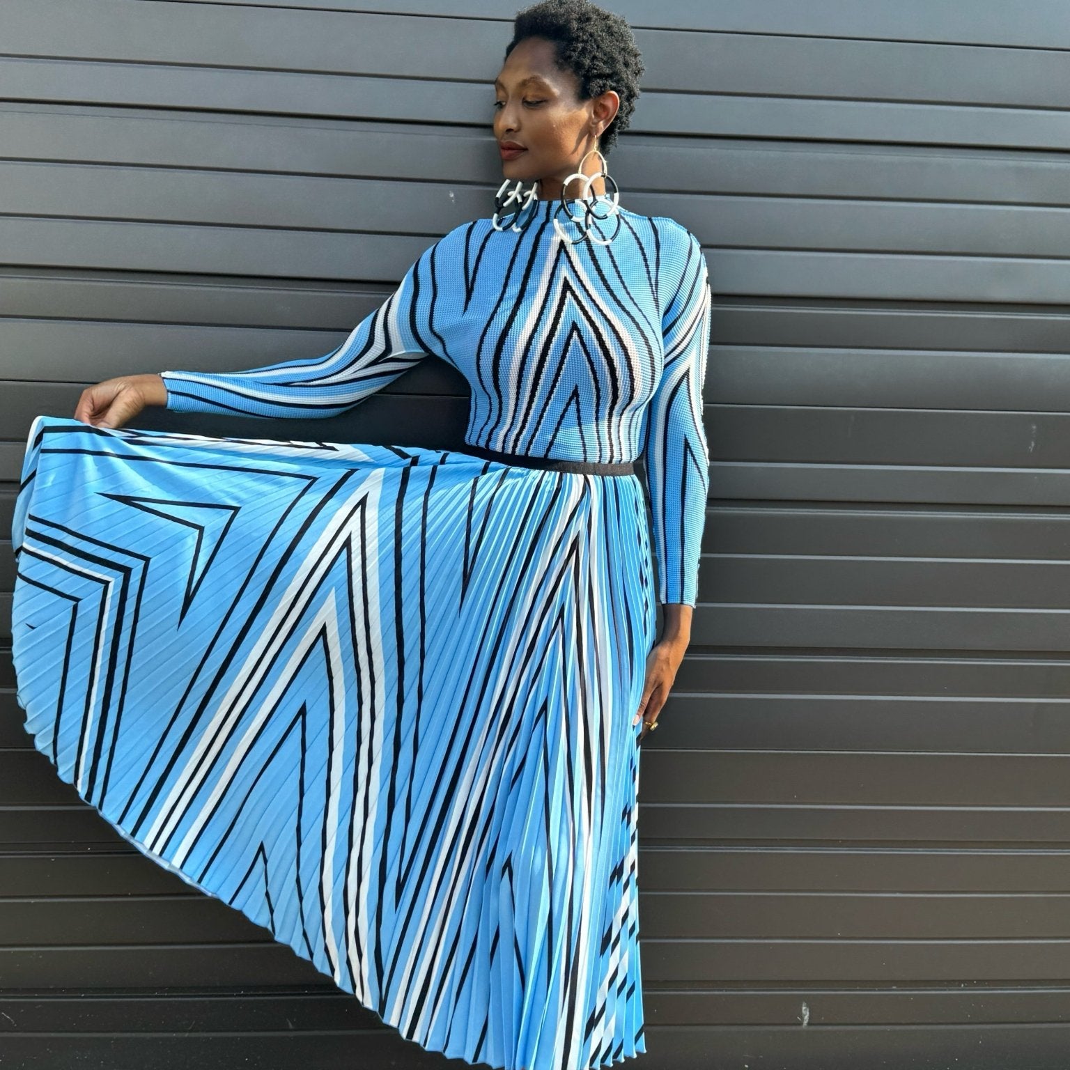 Chromatic Charm Skirt and Top Set - Trufacebygrace