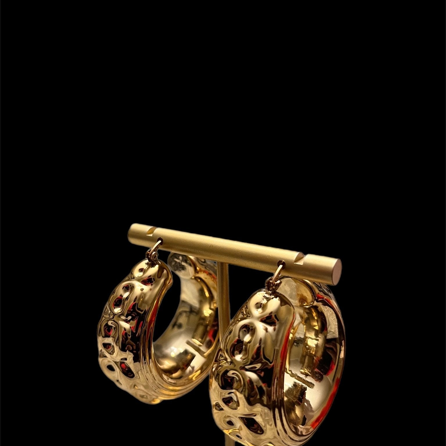 Chunky Hoop Earrings - Trufacebygrace