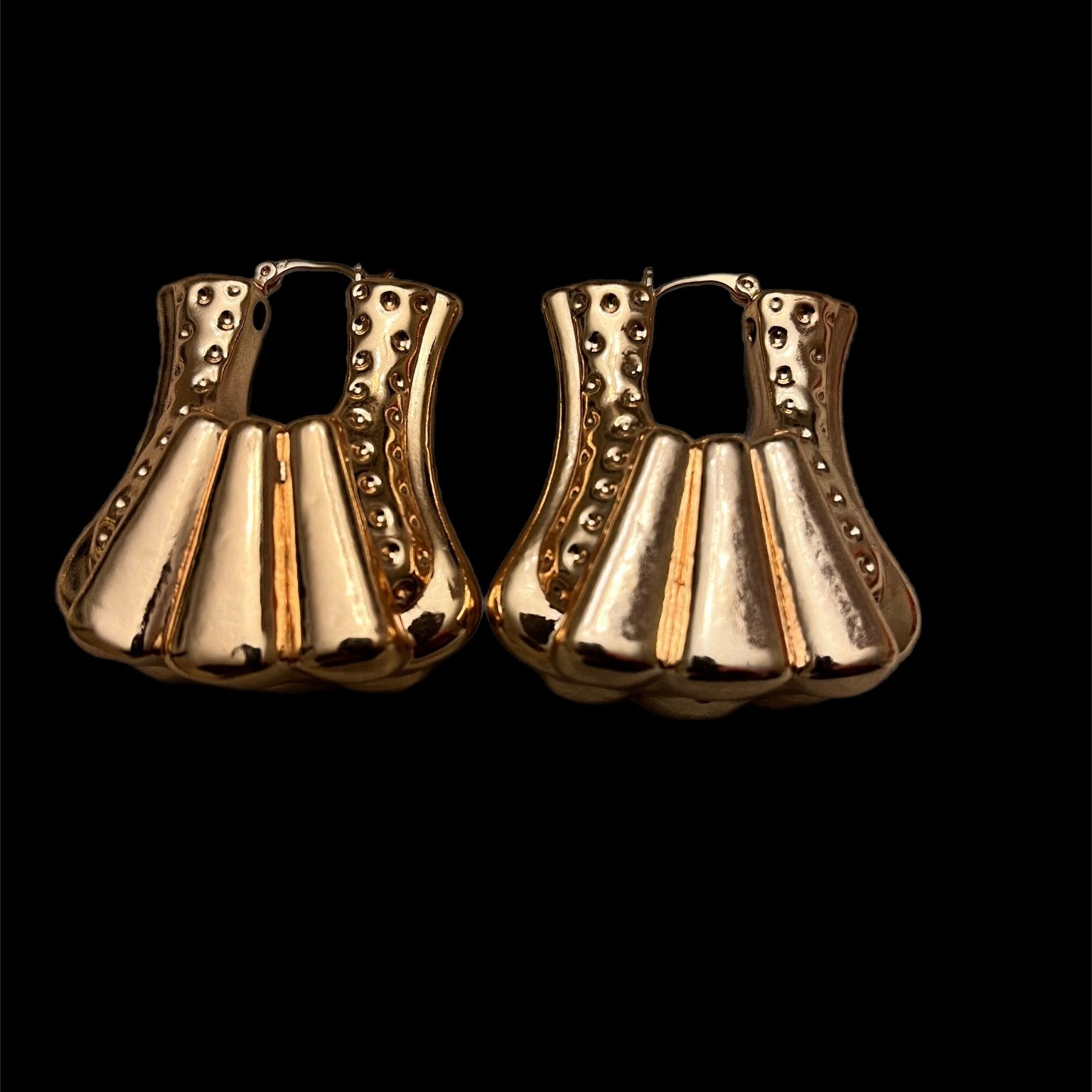 Chunky Hoop Earrings - Trufacebygrace