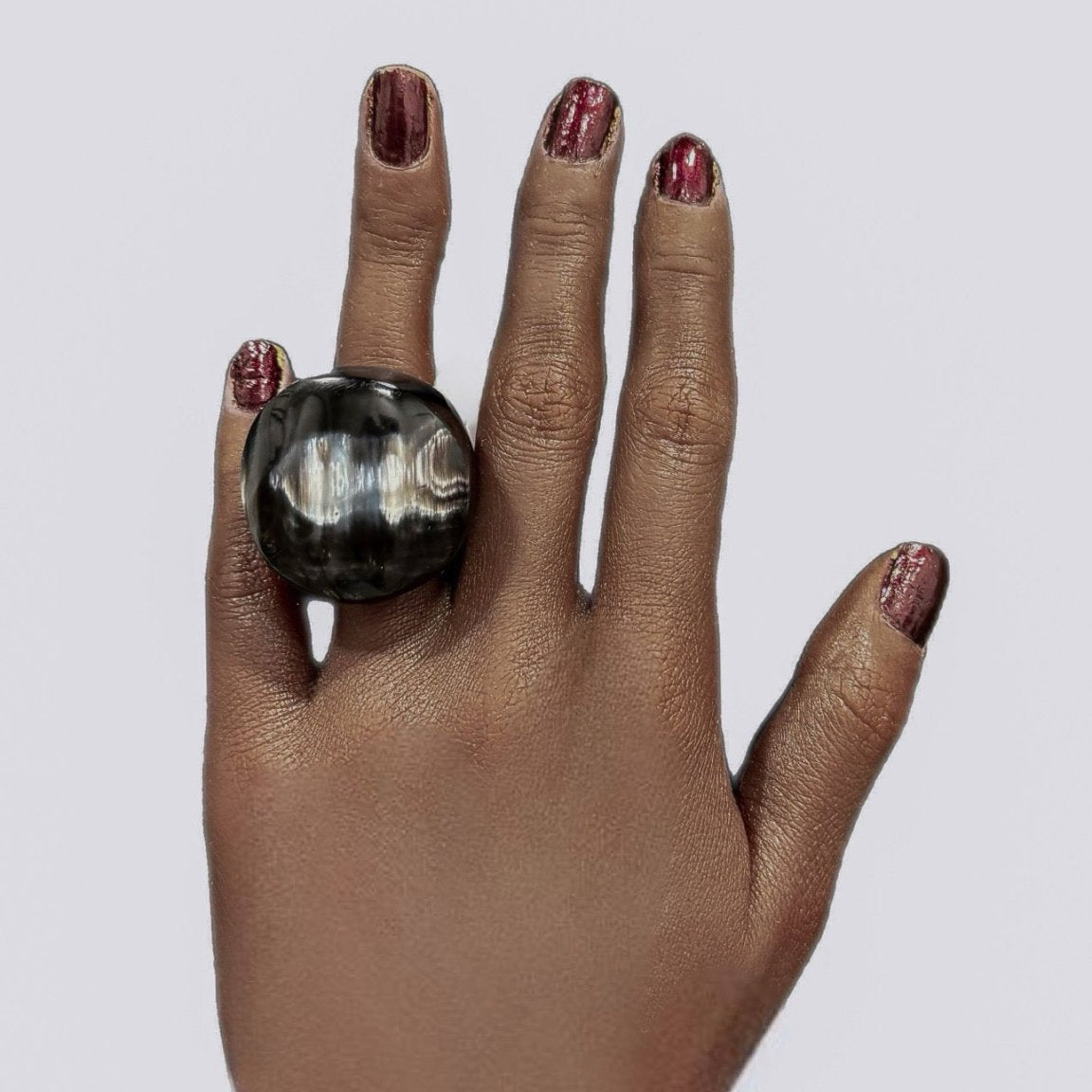 Circular fusion Horn Rings - Trufacebygrace