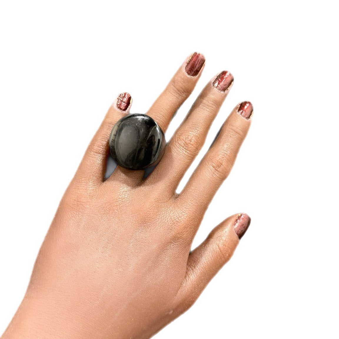 Circular fusion Horn Rings - Trufacebygrace