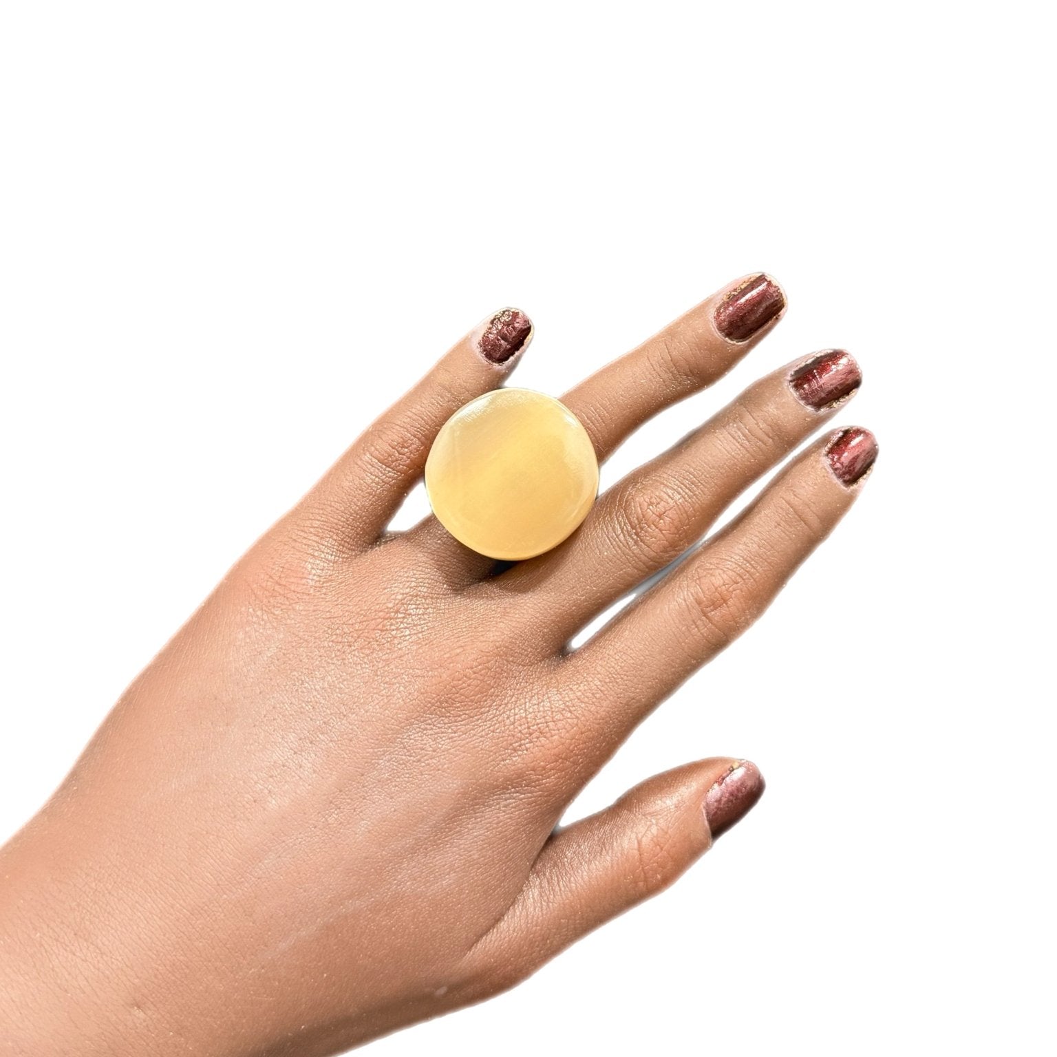 Circular fusion Horn Rings - Trufacebygrace