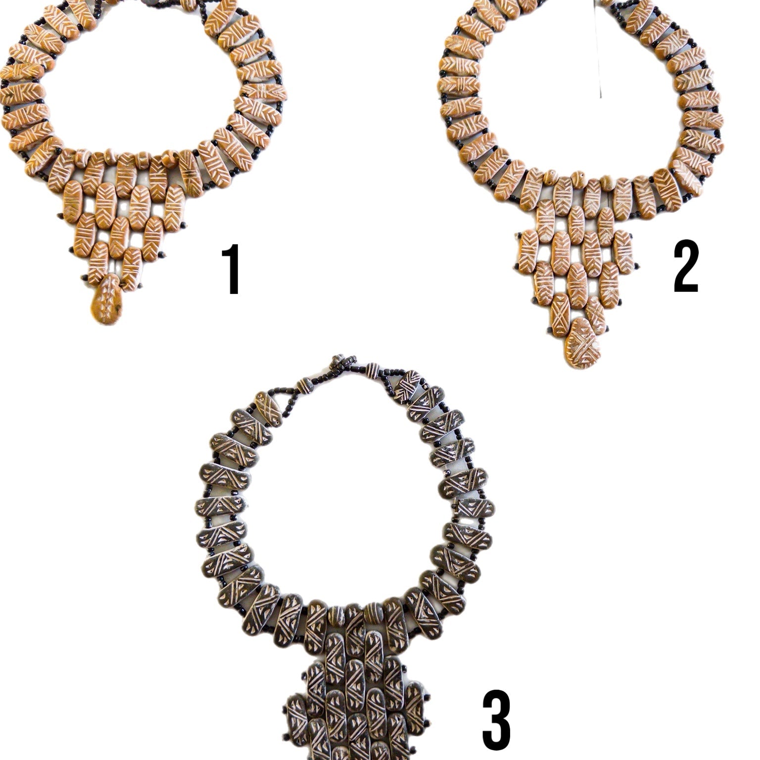 Clay Beads Necklace - Trufacebygrace