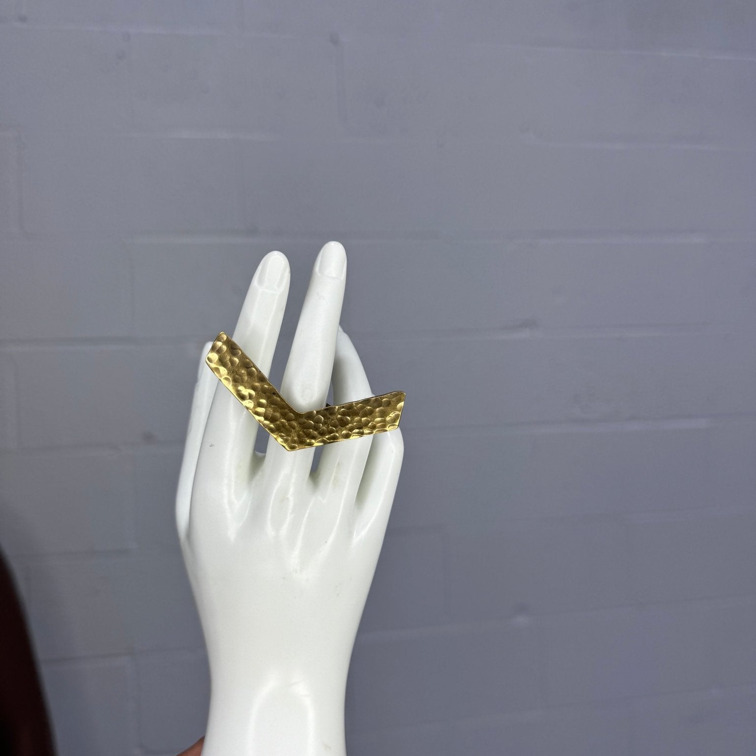 Concave Brass Ring - Trufacebygrace