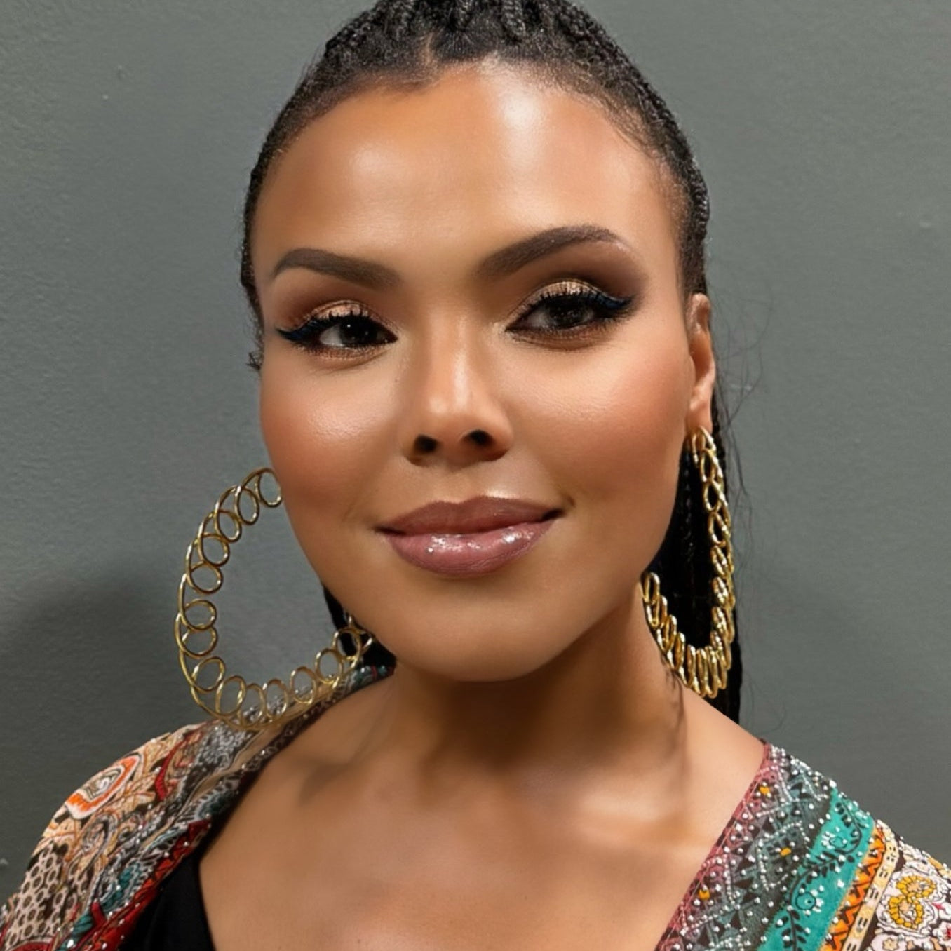 (Copy) Circular interlock Hoop Earrings - Trufacebygrace