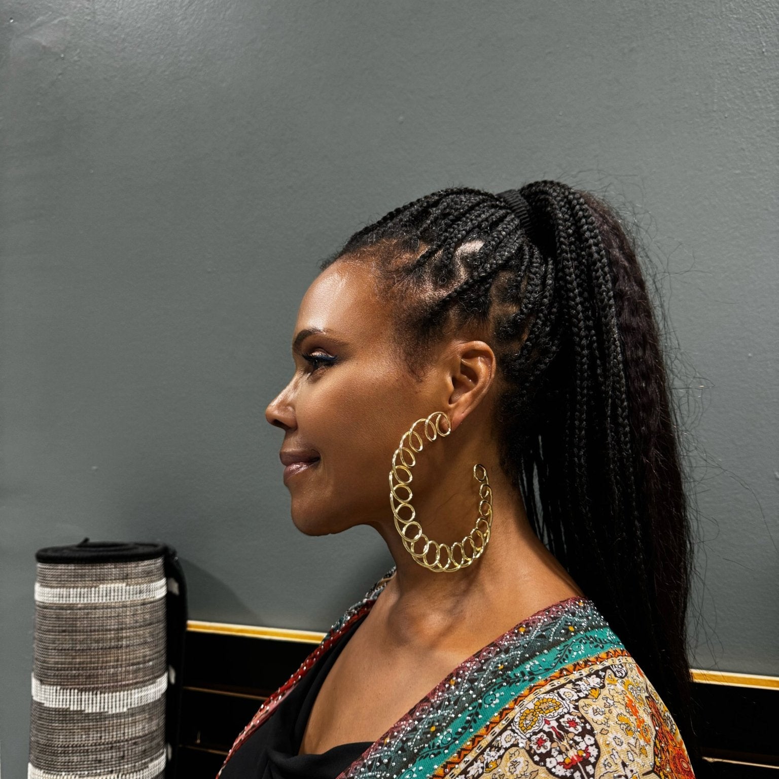 (Copy) Circular interlock Hoop Earrings - Trufacebygrace