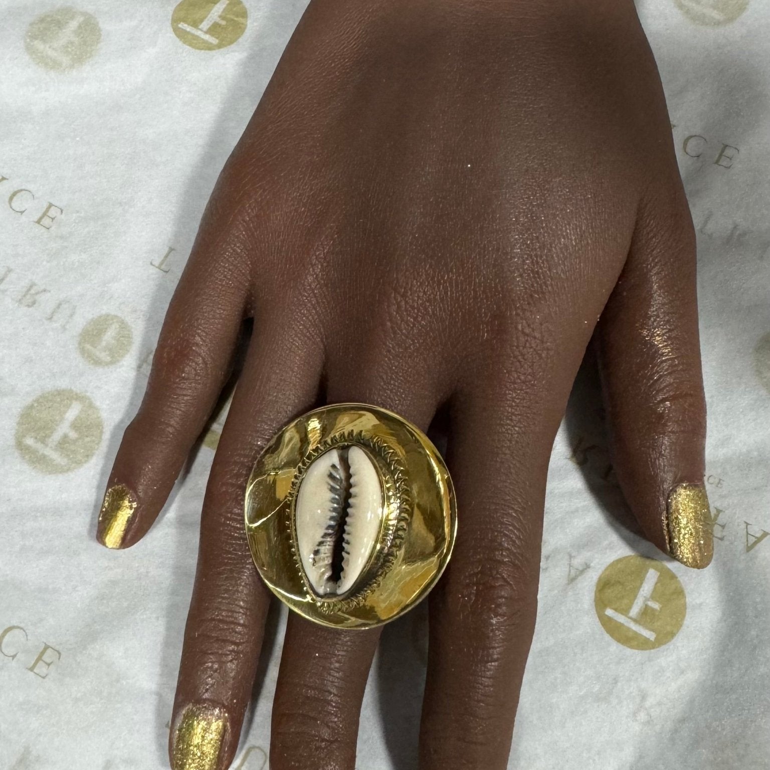Cowrie Crown Ring - Trufacebygrace