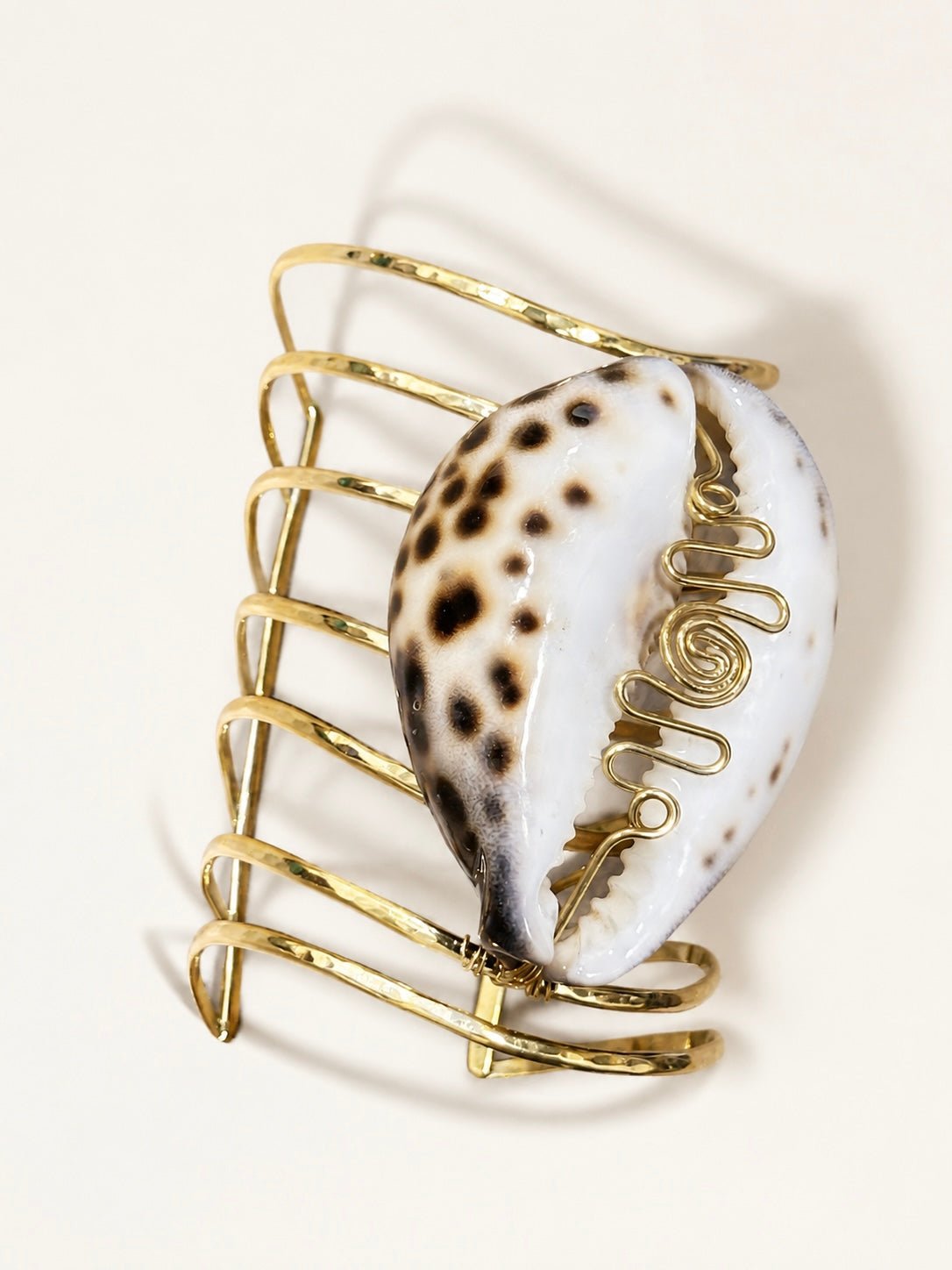 Cowry Ne Brass Bracelet - Trufacebygrace