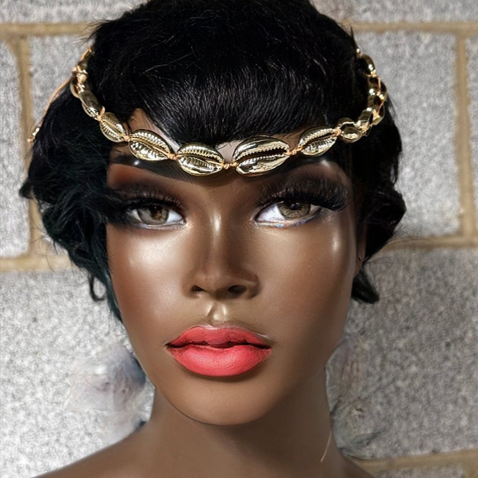 Cowry Shell Necklace/headpiece - Trufacebygrace