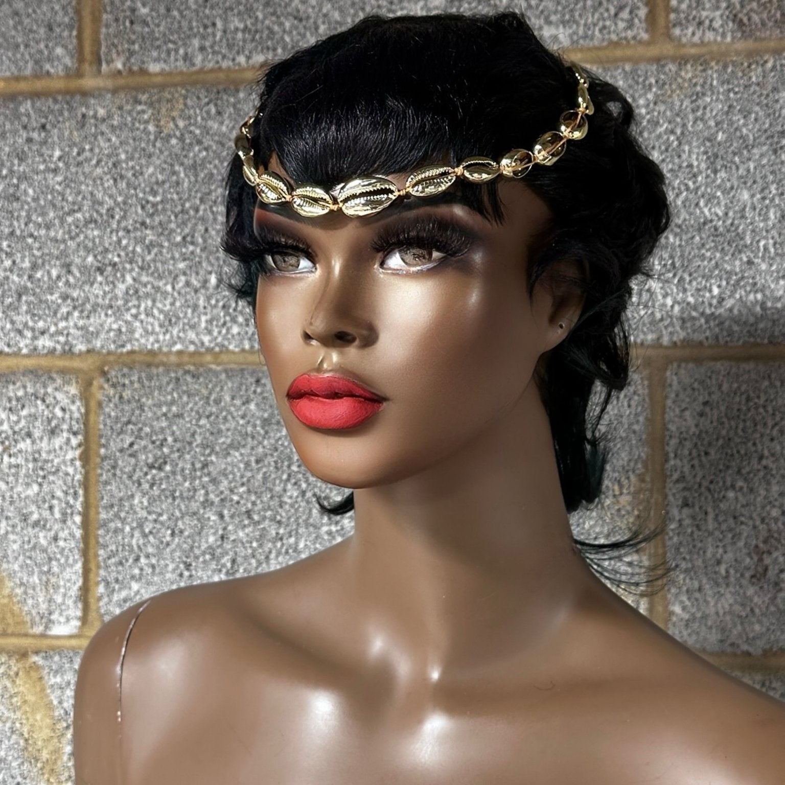 Cowry Shell Necklace/headpiece - Trufacebygrace