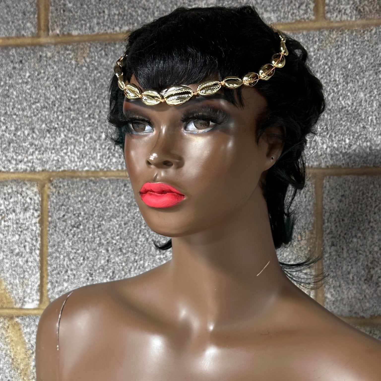 Cowry Shell Necklace/headpiece - Trufacebygrace