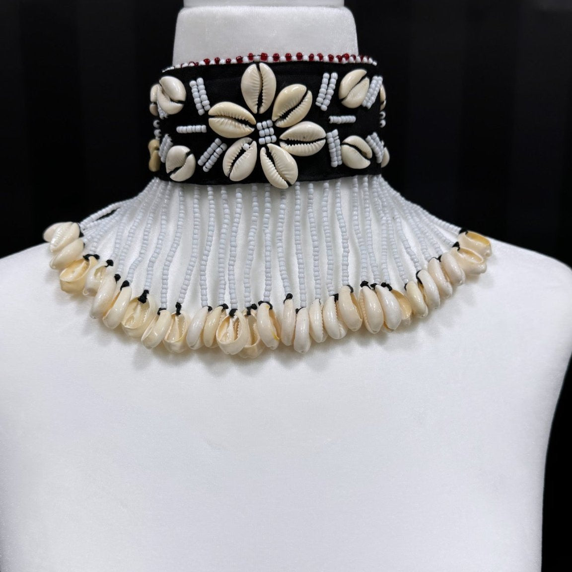 Cowry whisper choker necklace/ headband - Trufacebygrace