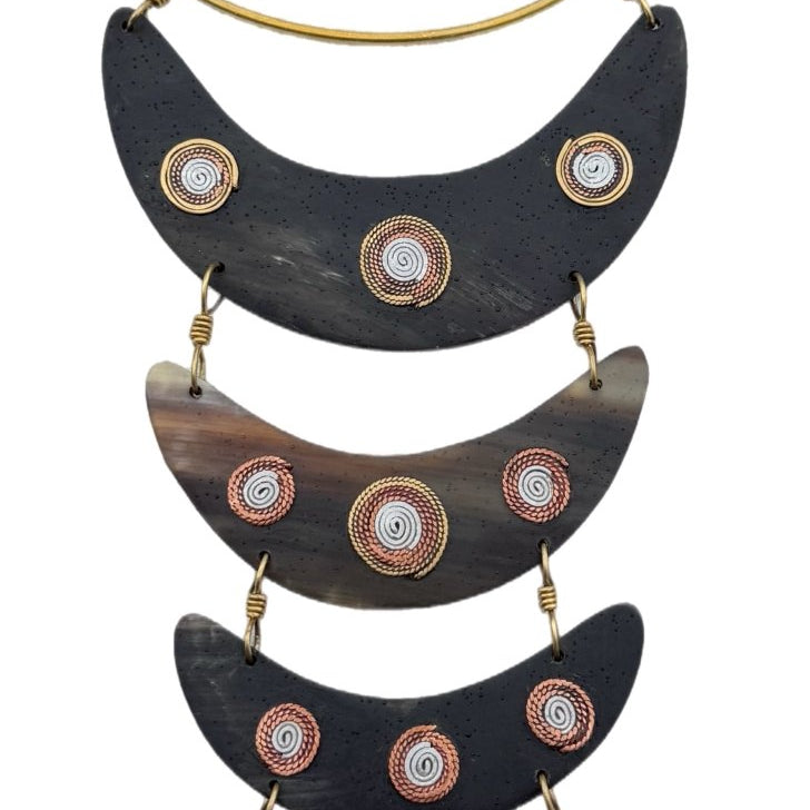 Crescent Statement Collar Necklace - Trufacebygrace
