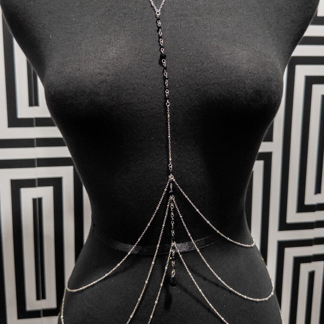 Crystal Elegance Body Chain - Trufacebygrace