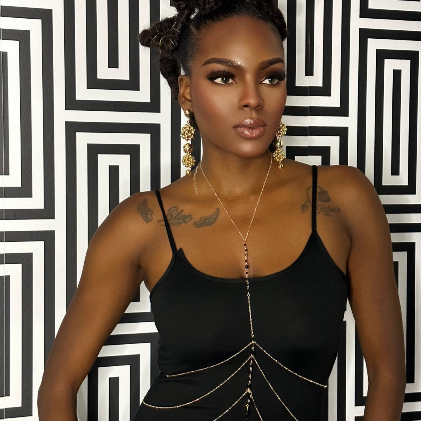 Crystal Elegance Body Chain - Trufacebygrace