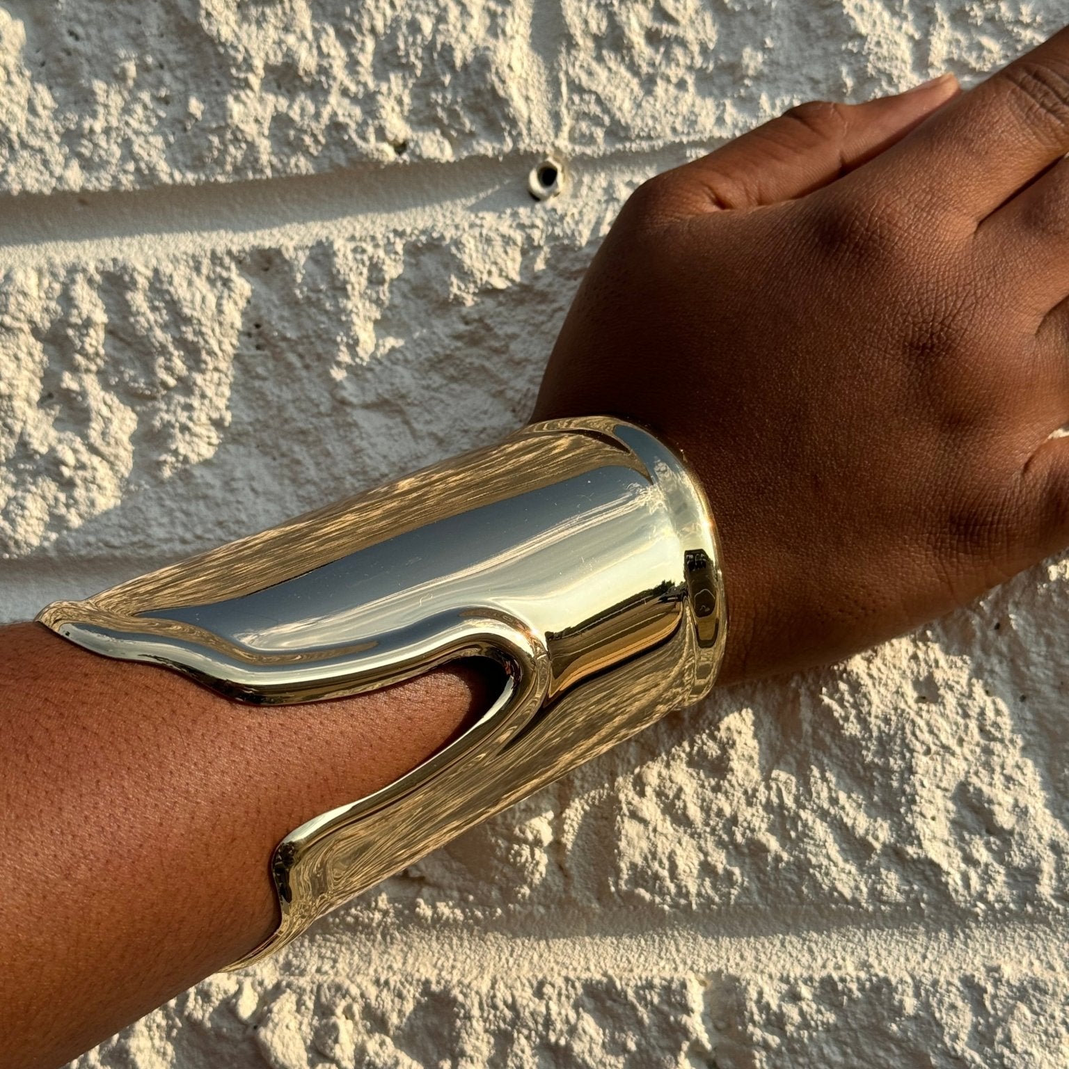 Cut Out Wave Bracelet / Bangle - Trufacebygrace