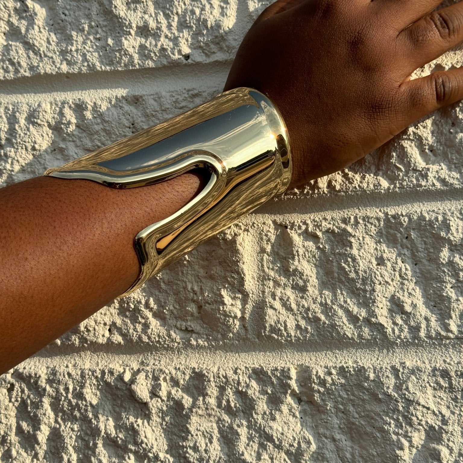 Cut Out Wave Bracelet / Bangle - Trufacebygrace