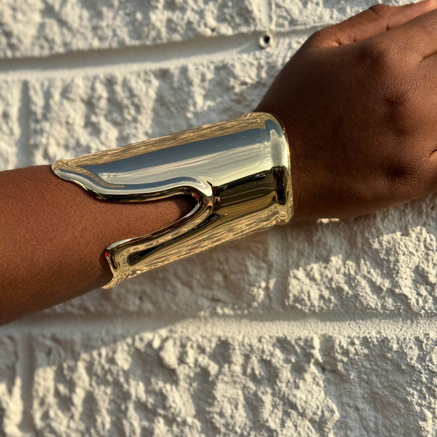 Cut Out Wave Bracelet / Bangle - Trufacebygrace