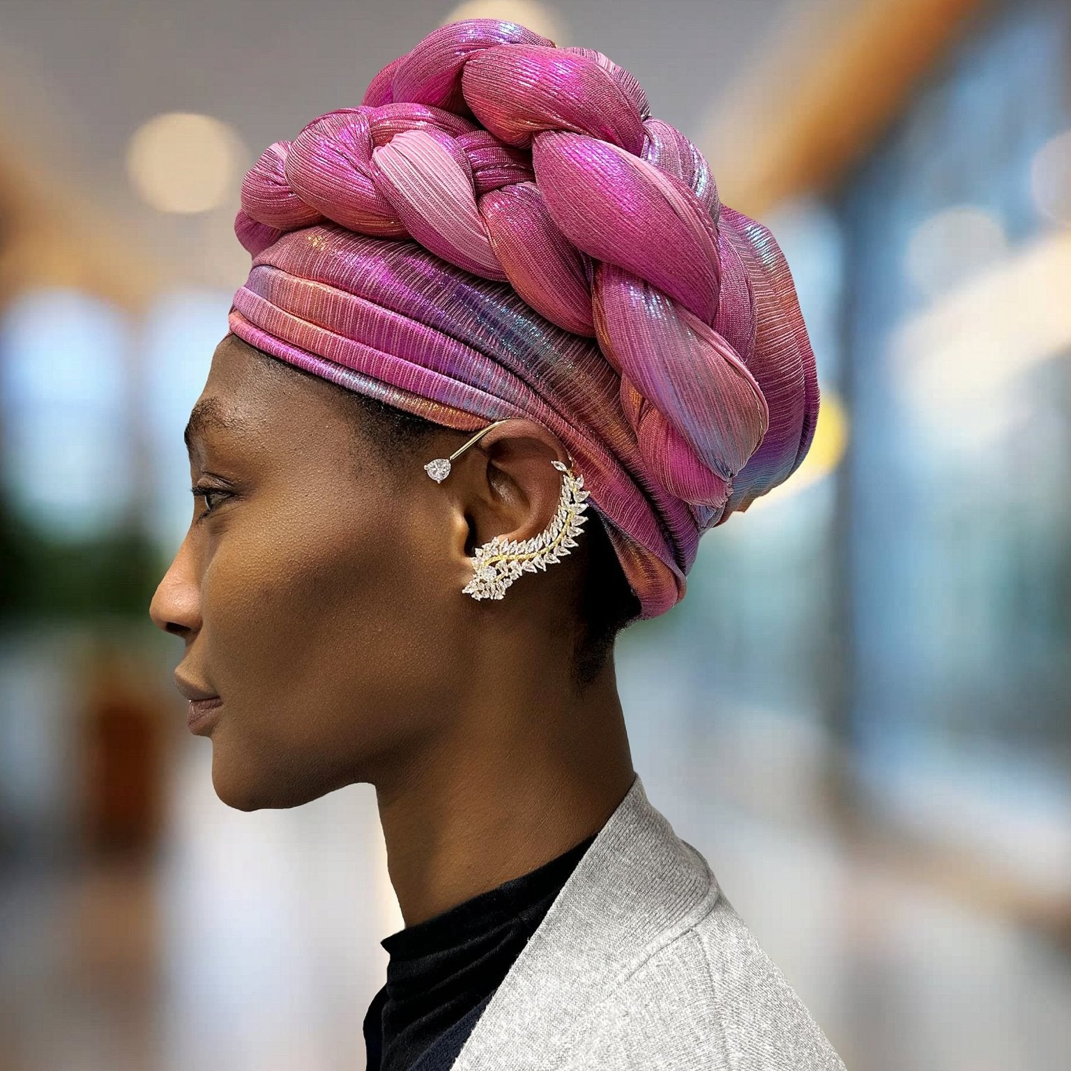 Dede Zirconia Ear cuff/ Earring - Trufacebygrace