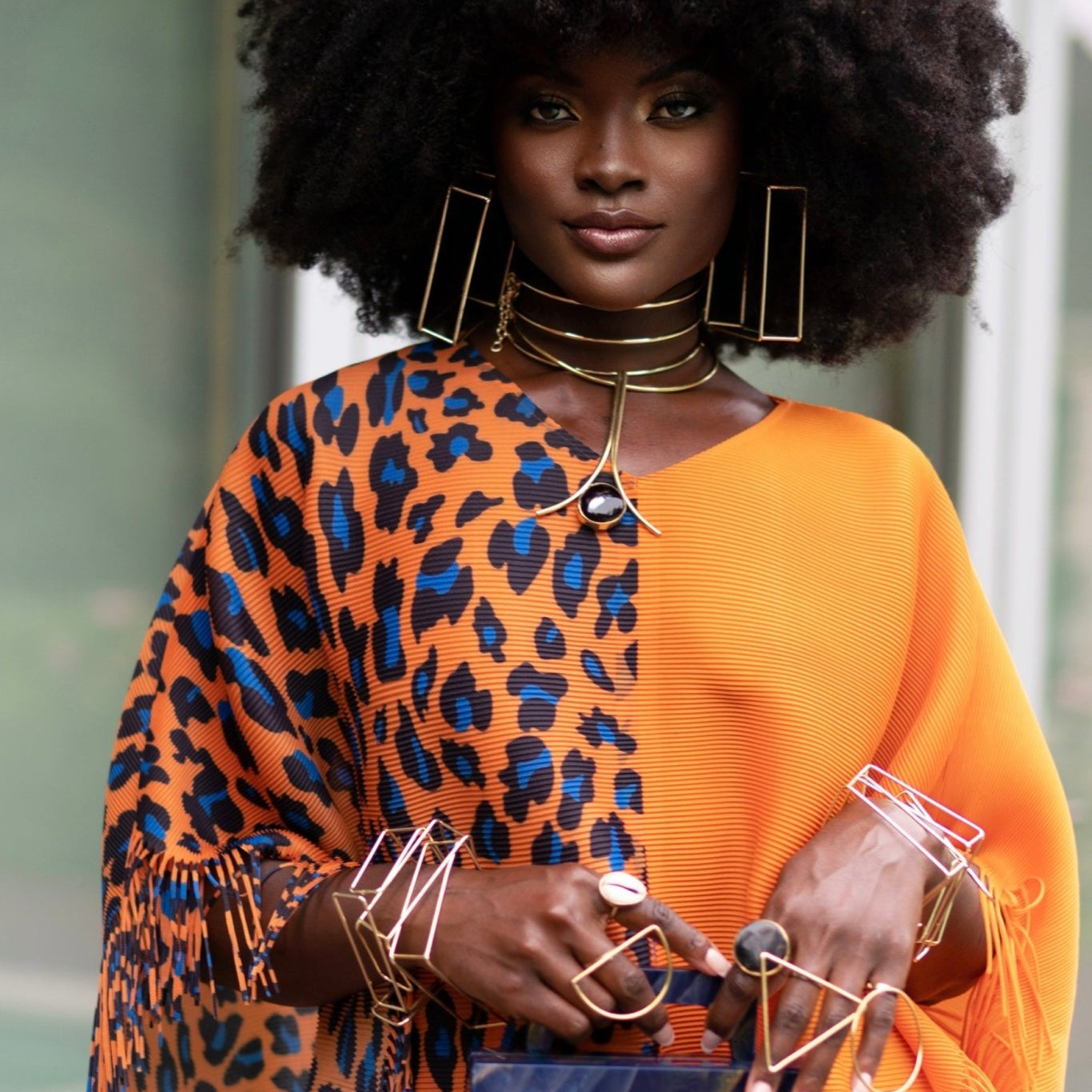 Dentaa acrylic square clutch - Trufacebygrace