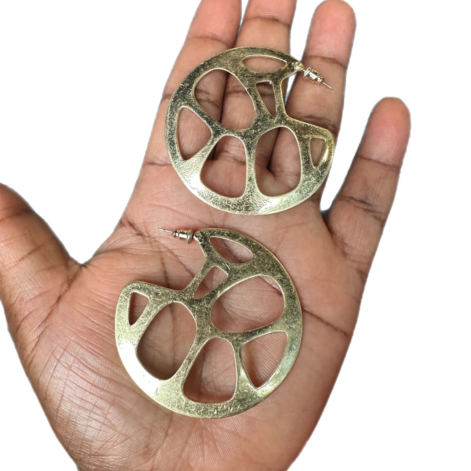 Desert Patches Hoop Earrings - Trufacebygrace