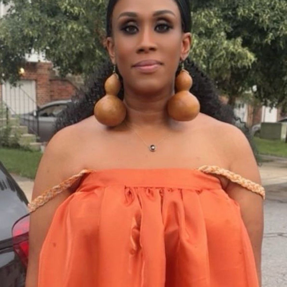 Domaa Gourd Drop Earrings - Trufacebygrace