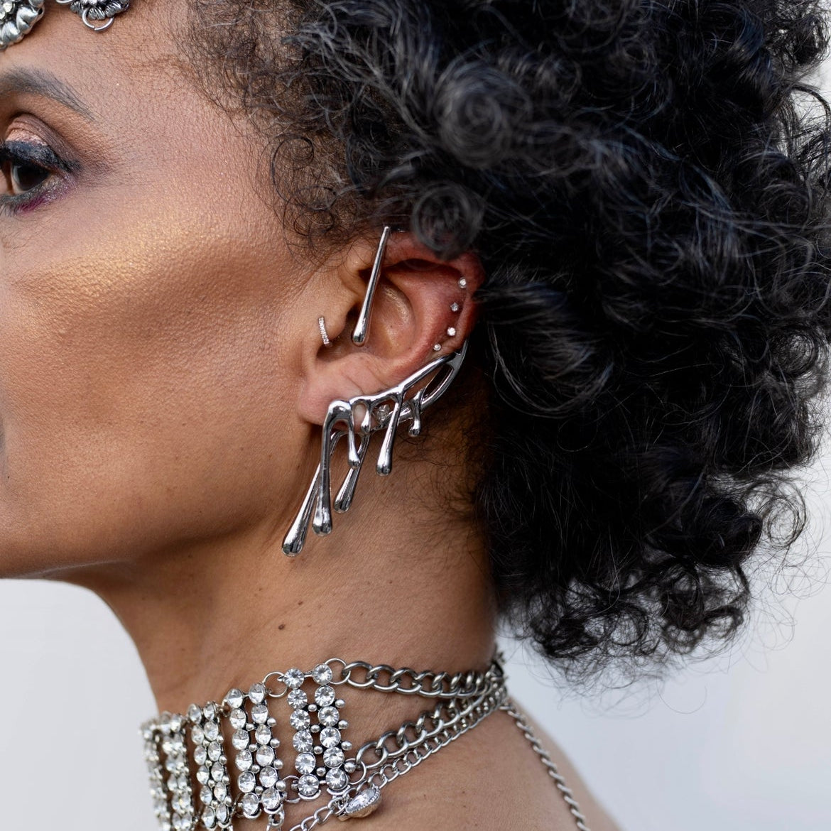 Drip - Sile Banger Ear Cuff - Trufacebygrace