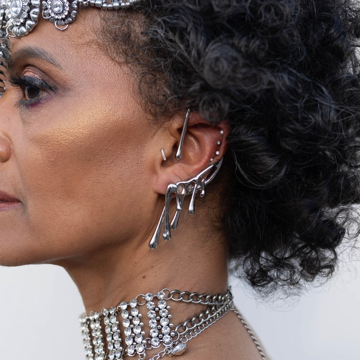 Drip - Sile Banger Ear Cuff - Trufacebygrace