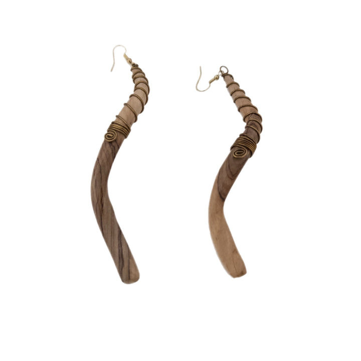 Dua Nsa Acacia Hook Earrings - Trufacebygrace