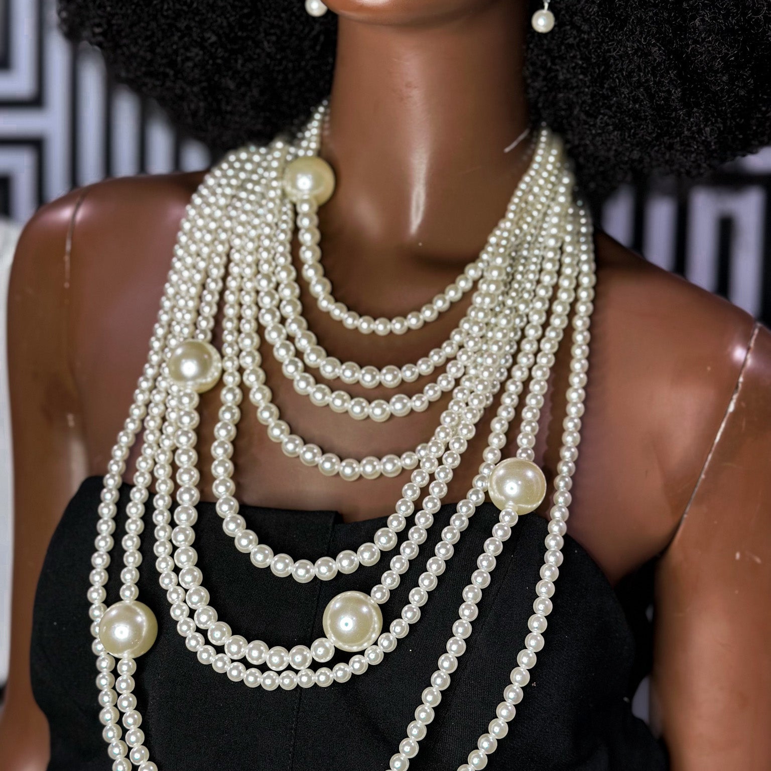 Duchess of Dorcester multi strand pearl necklace - Trufacebygrace