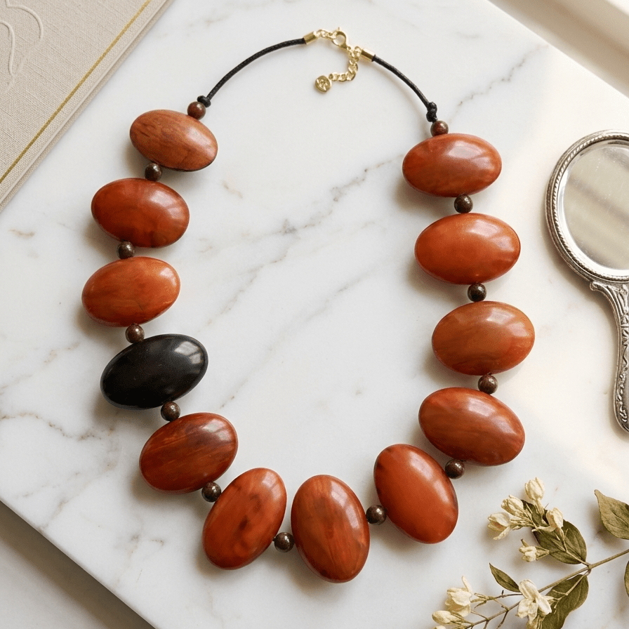 Eclipse Statement Necklace - Trufacebygrace