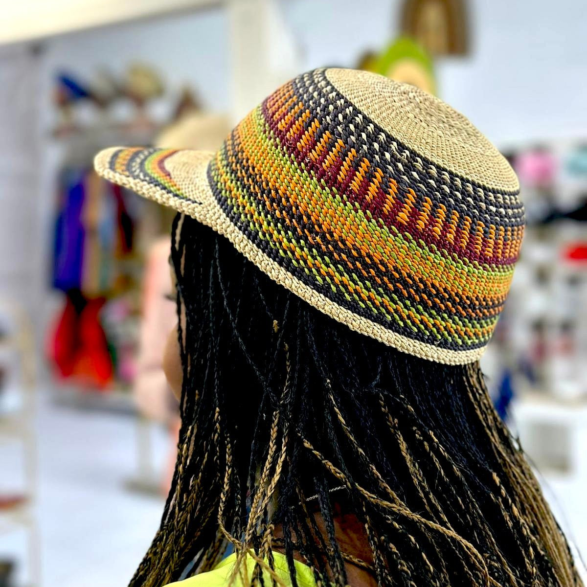 Ekye Woven Straw Cap - Trufacebygrace