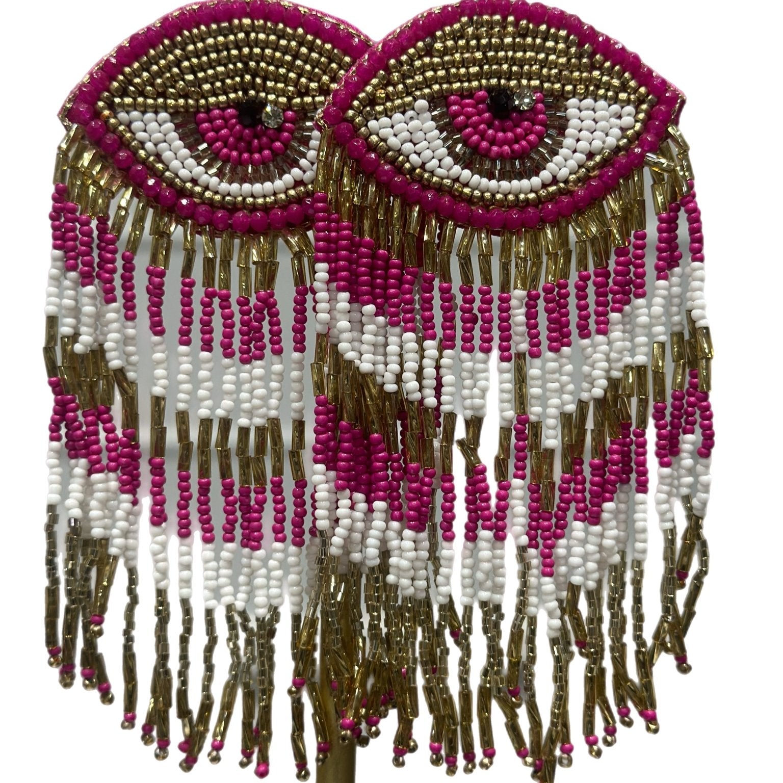 Eni Beaded Drop Earrings - Trufacebygrace
