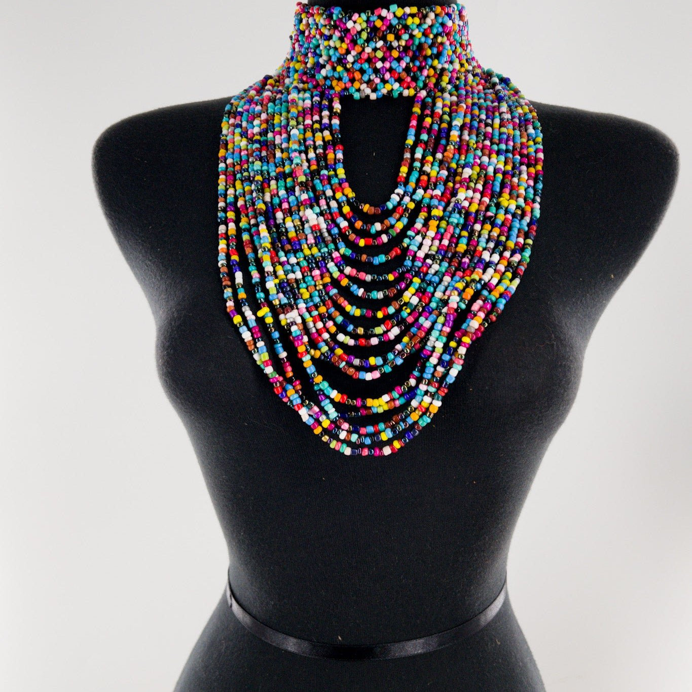 Enigye beaded choker necklace - Trufacebygrace