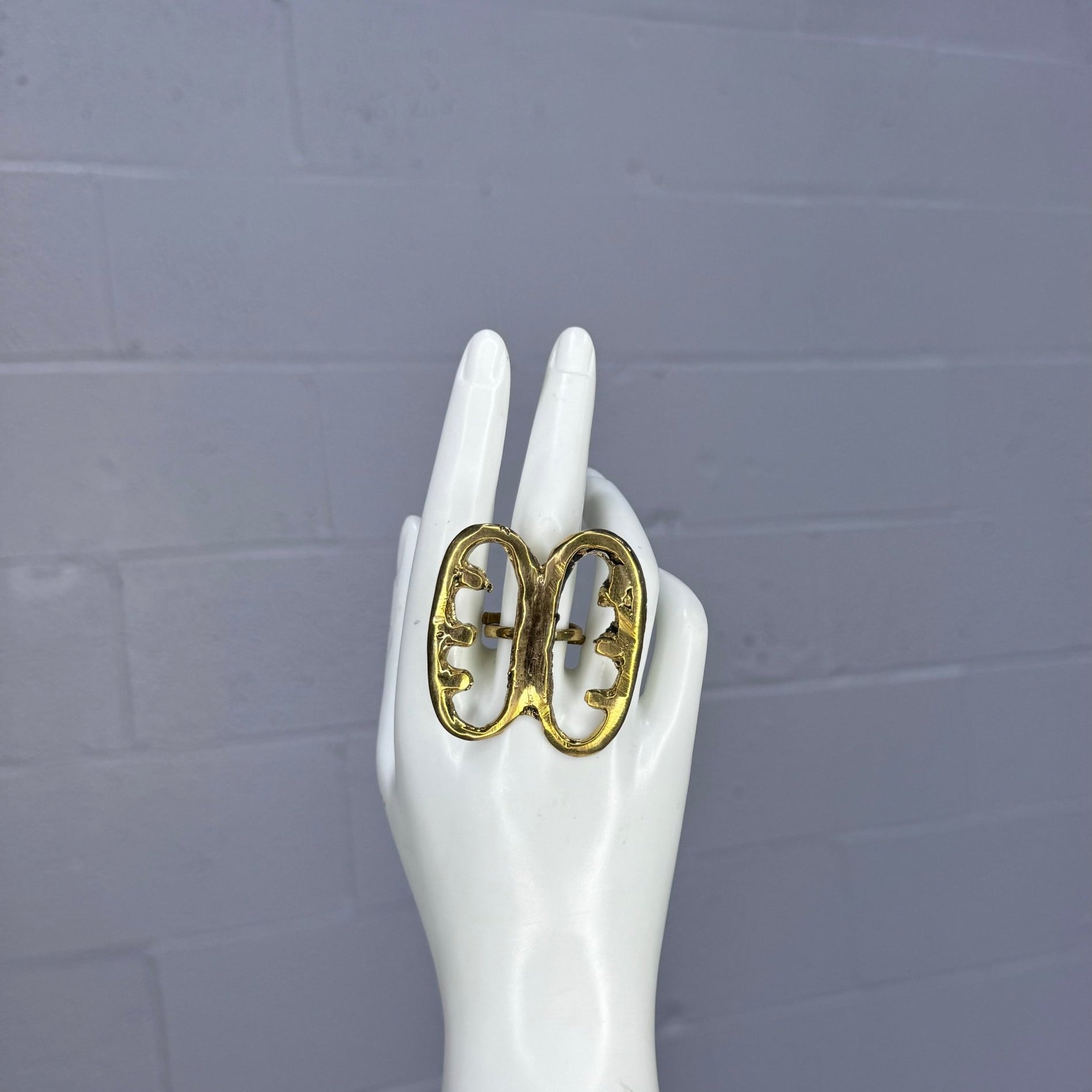 Ese Ne Tekrema Brass Earrings - Trufacebygrace