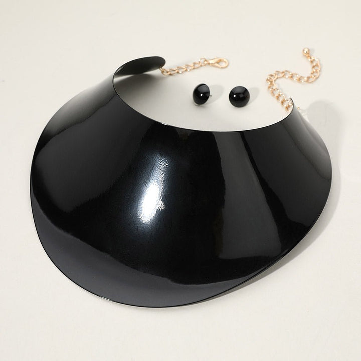 Etre Bold Collar Statement Necklace Set - Trufacebygrace