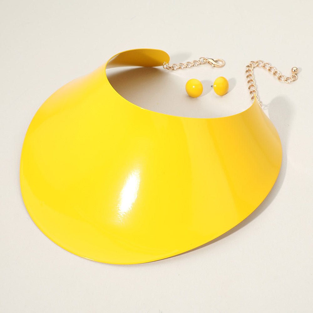 Etre Bold Collar Statement Necklace Set - Trufacebygrace