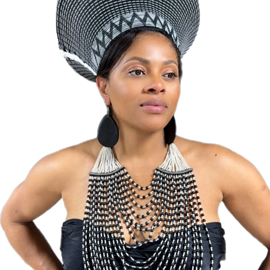 Etta Multi beads statement lightweight Necklace - Trufacebygrace