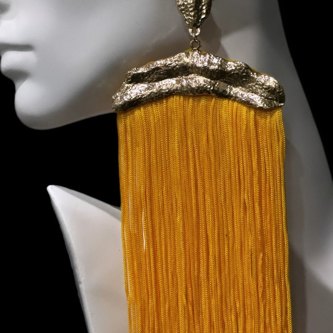 Extra long Fringe symphony earrings - Trufacebygrace