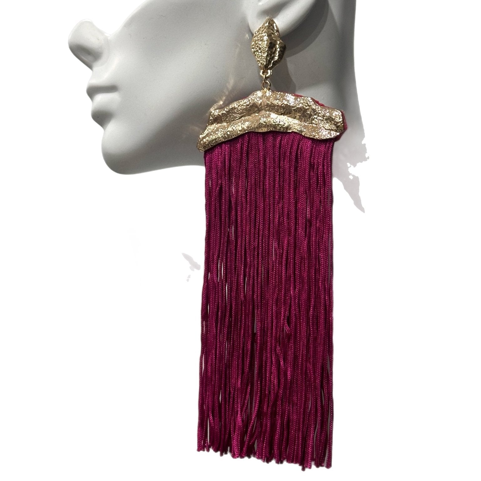Extra long Fringe symphony earrings - Trufacebygrace