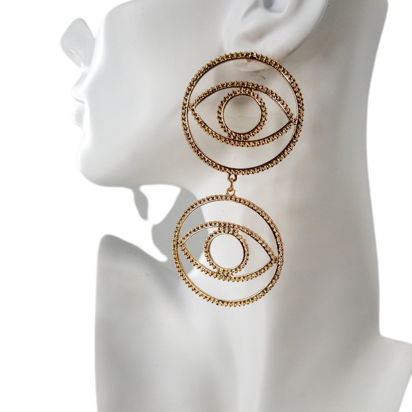 Eye of Horus Stud Earrings - Trufacebygrace