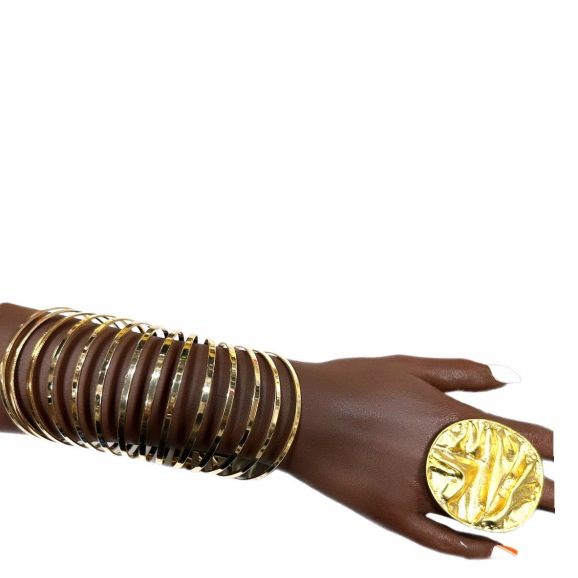 Feoma statement hand Bracelet/cuff/ Bangle - Trufacebygrace