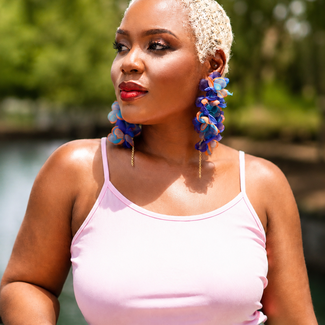 Flora Vine Earrings - Trufacebygrace