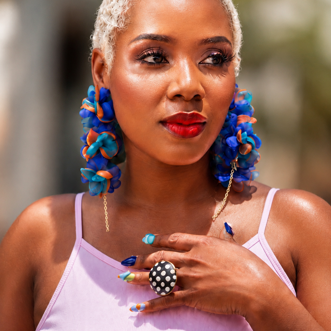 Flora Vine Earrings - Trufacebygrace