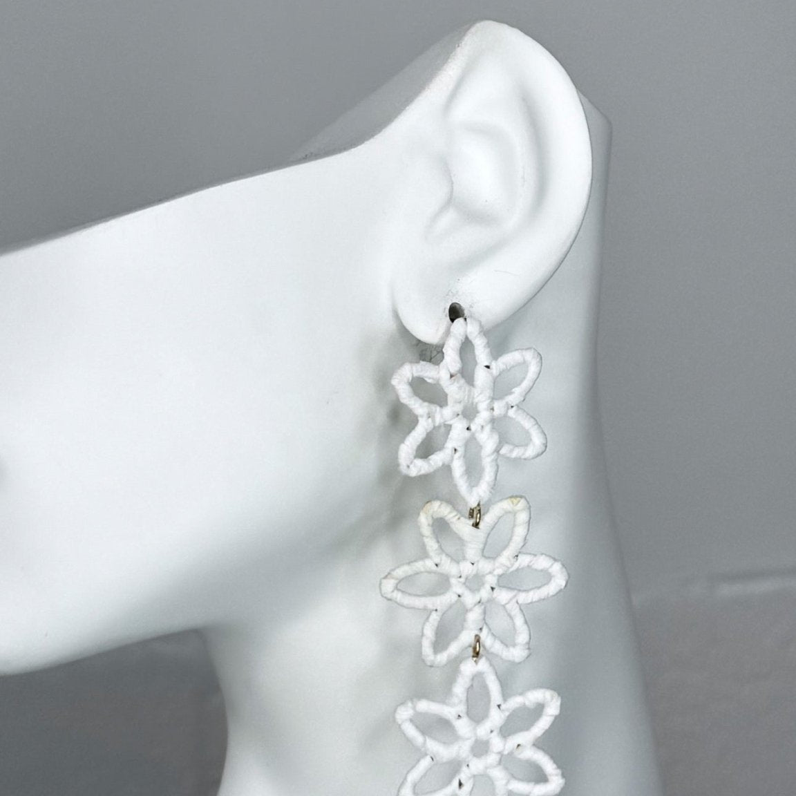 Floral Grace Lace Earrings - Trufacebygrace