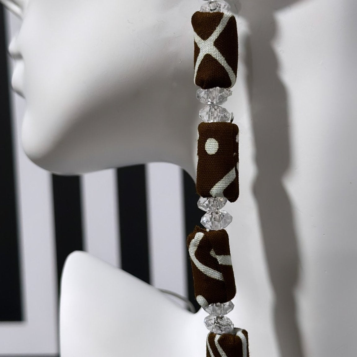 Frema Ankara Kandy Earrings - Brown Mud - Trufacebygrace