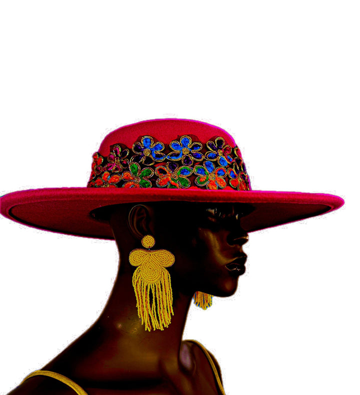 Fringella Statement Earrings - Trufacebygrace