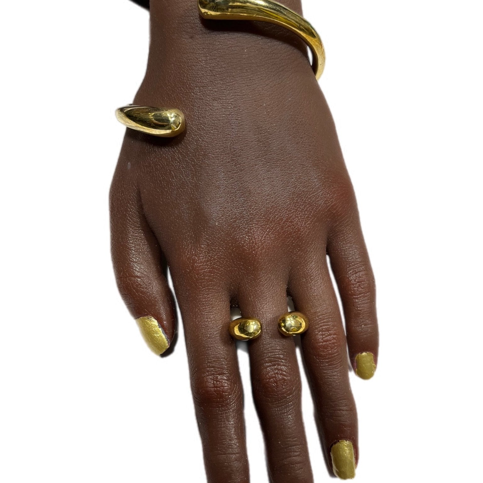 Genuine brass ball tip Ring - Trufacebygrace