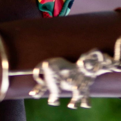 Genuine Brass Tusk Up Elephant hand Cuff/bracelet - Trufacebygrace